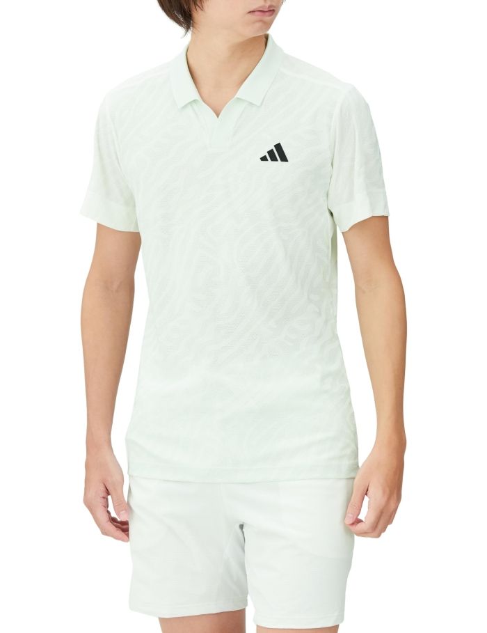 【新品・5営業日で発送】ADIDAS アディダス 41_MTENNISFREELIFTポロシャツP (IKL82) 色 : オフWHT/クリスタルシ サイズ : J/L 