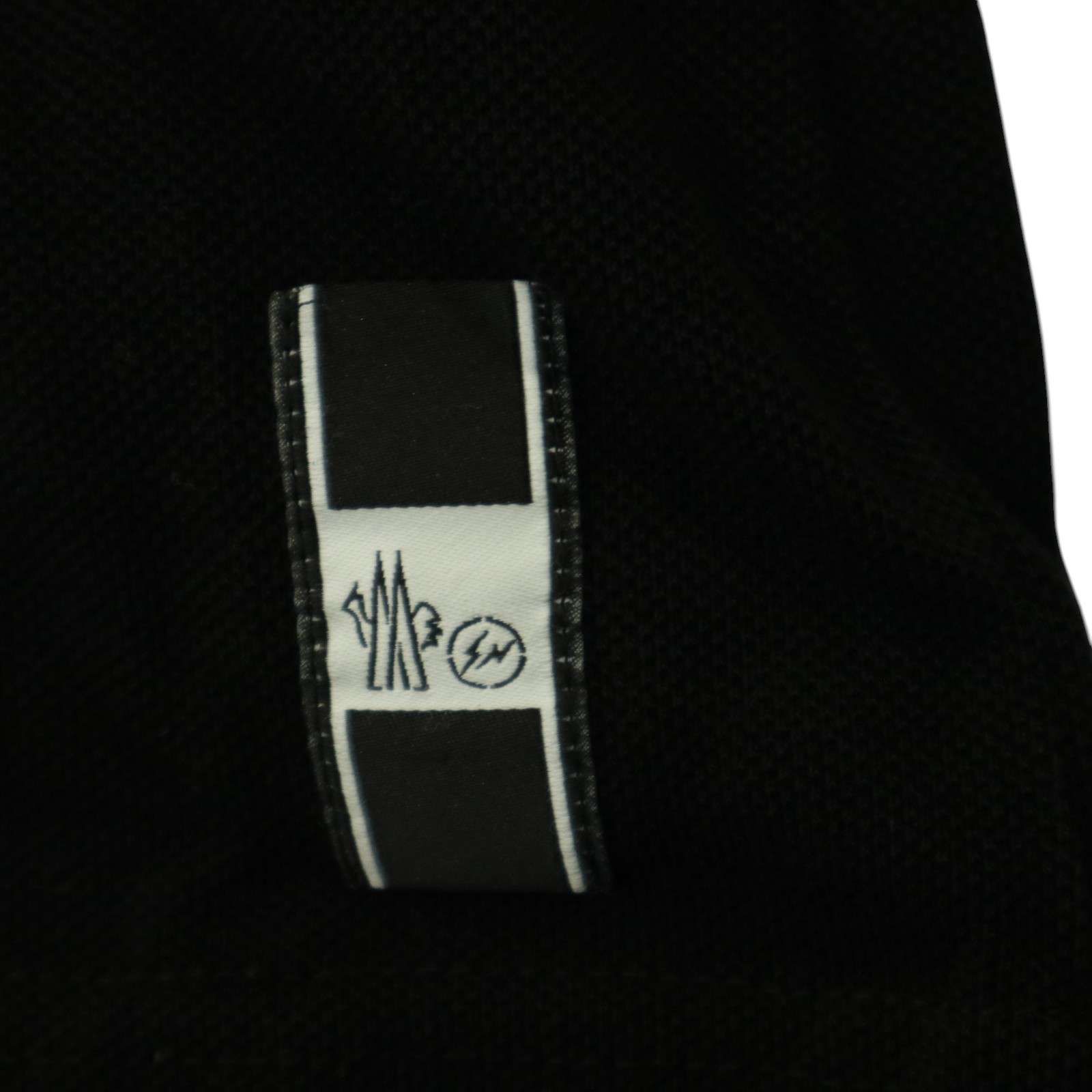 MONCLER FRAGMENT 黒ポロシャツ MONCLER モンクレール ×FRAGMENT MAGLIA POLO MANICA CORTA