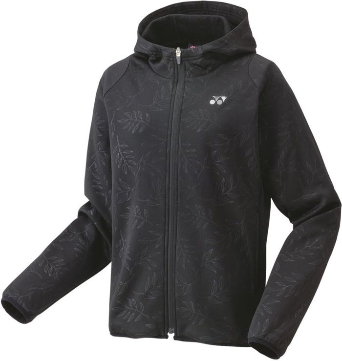 【新品・5営業日で発送】YONEX ヨネックス ウィメンズ__ニットウォームアップパーカー (58112) 色 : ブラック サイズ : S 