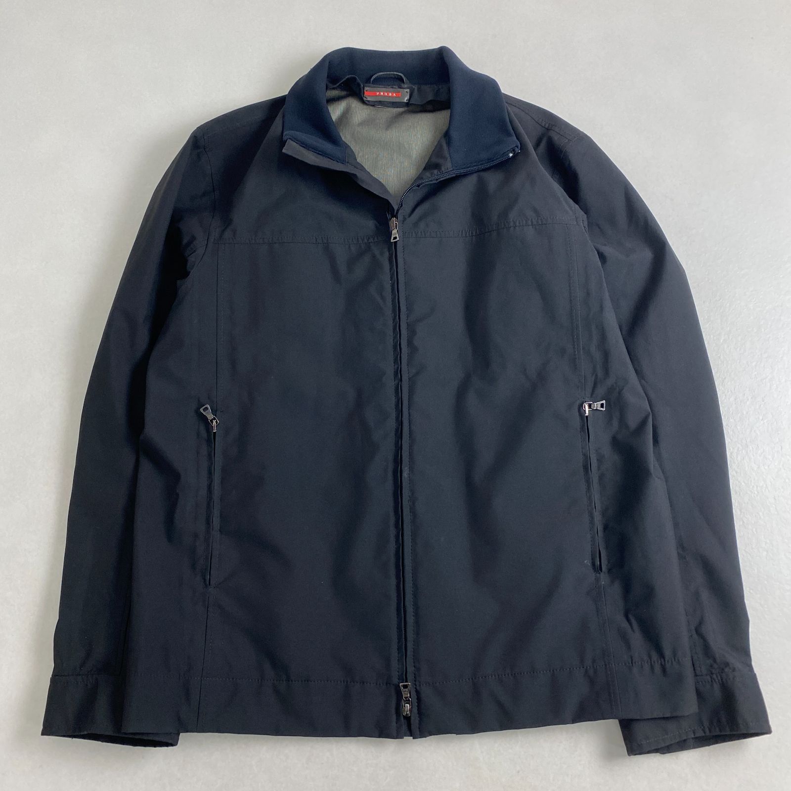 プラダ ナイロンジャケット ゴアテックス ブラック 52 XL相当 PRADA