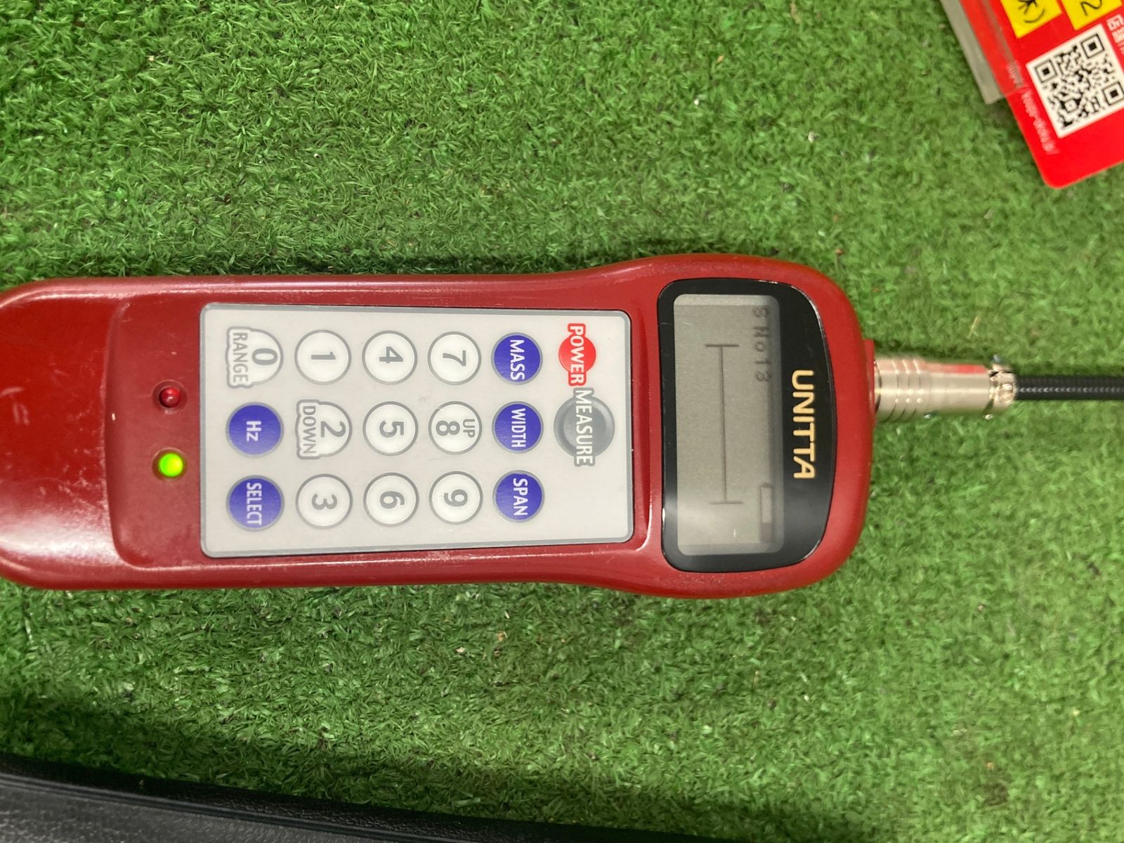 中古品】【0922】☆UNITTA 音波式ベルト張力計 U-507 IT85E01NUCQO 