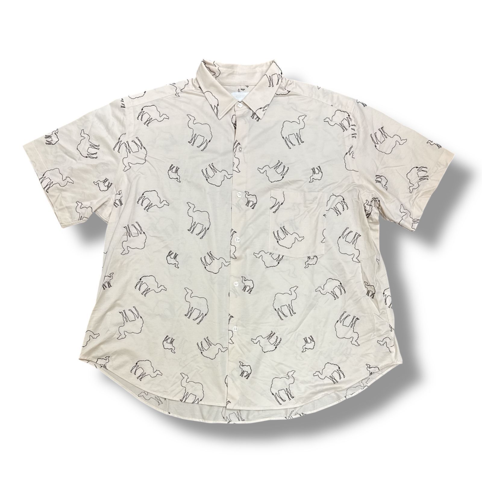 KANEMASA PHIL 半袖シャツ KANEMASA.PHIL × YUTHANAN 24SS 刺繍半袖シャツ カネマサフィル