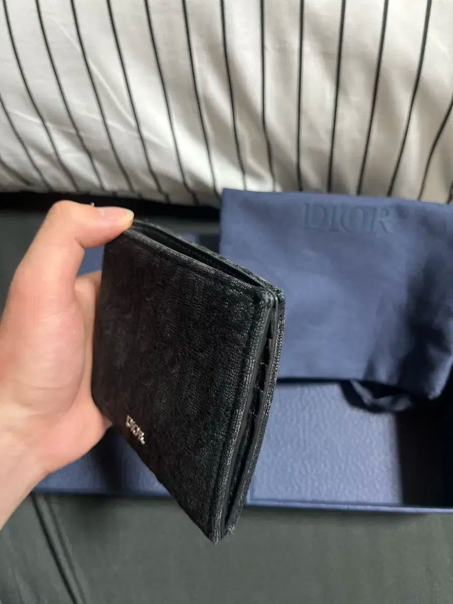 Dior オブリーク ２つ折り財布 Dior(ディオール) オブリーク 二つ折り財布 ブラック 当日発送/ OS