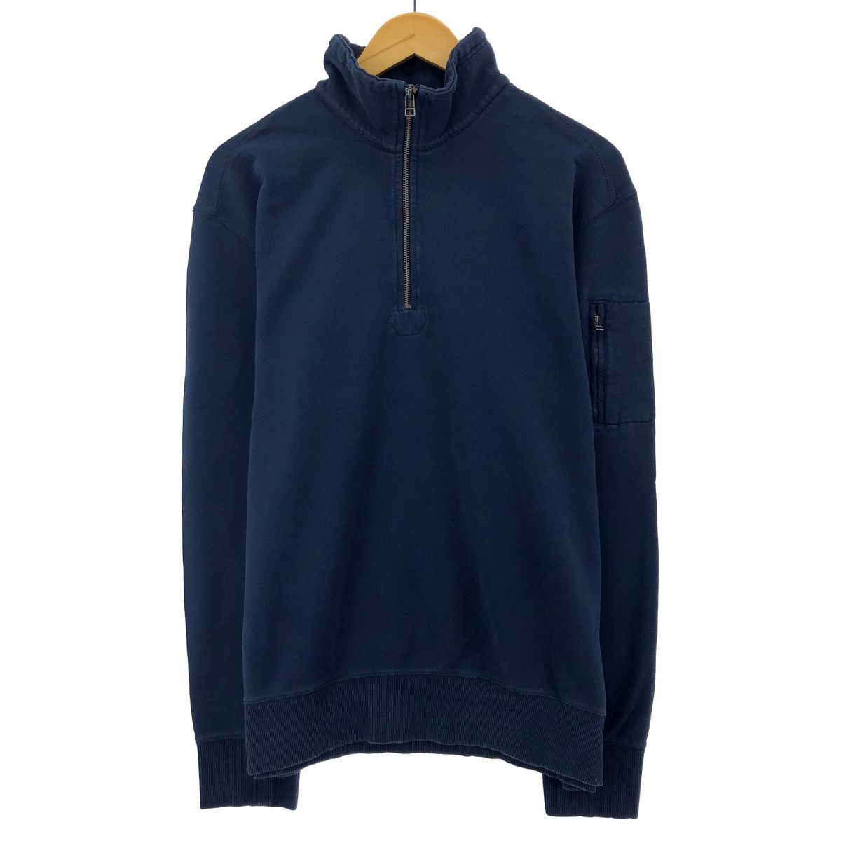 古着 ウールリッチ WOOLRICH ハーフジップスウェットシャツ トレーナー メンズL/eaa386138