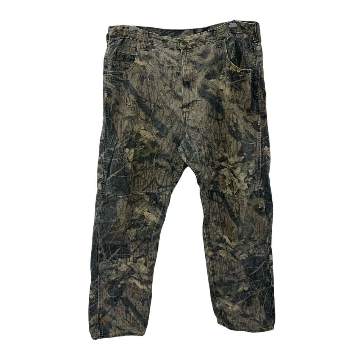 古着 Wrangler ラングラー デニム ダブルニー リアルツリー W42