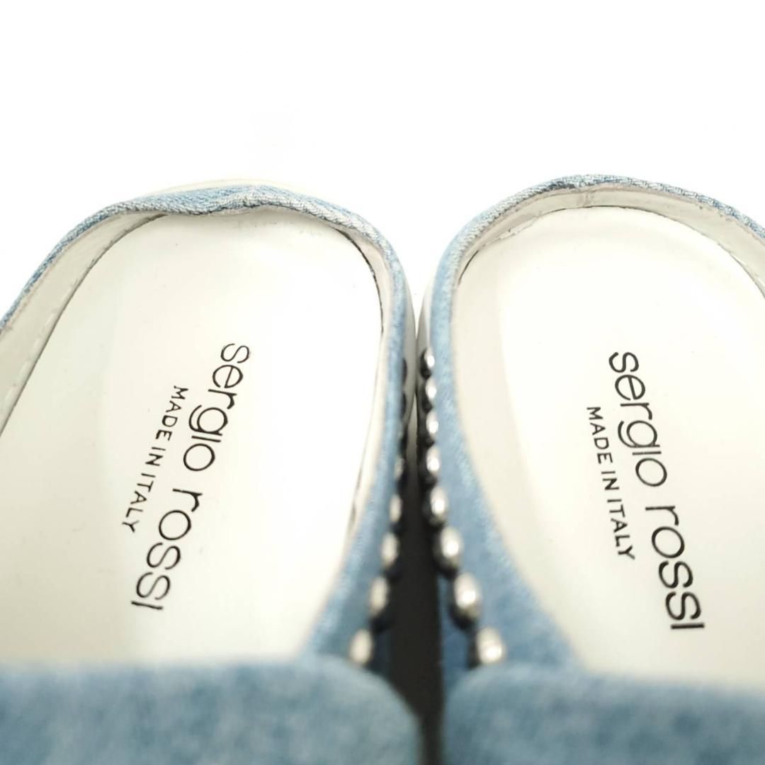 セルジオロッシ　sr1　スタッズ　レア　デニム　スニーカー　スリッポン 2881000000037768-5.jpg