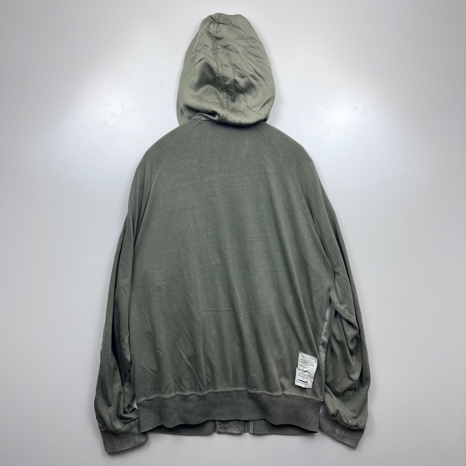 00s archive DIESEL ジップパーカー ギミック フェード Y2K