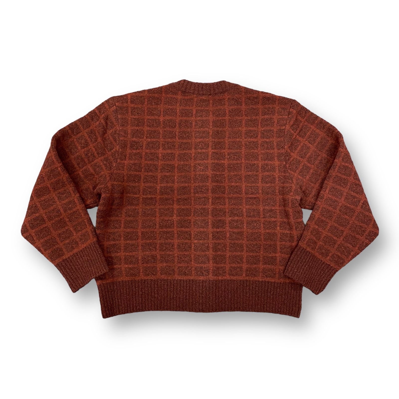 定価59400円 新品 MATSUFUJI JACQUARD CARDIGAN ジャガード ニット 