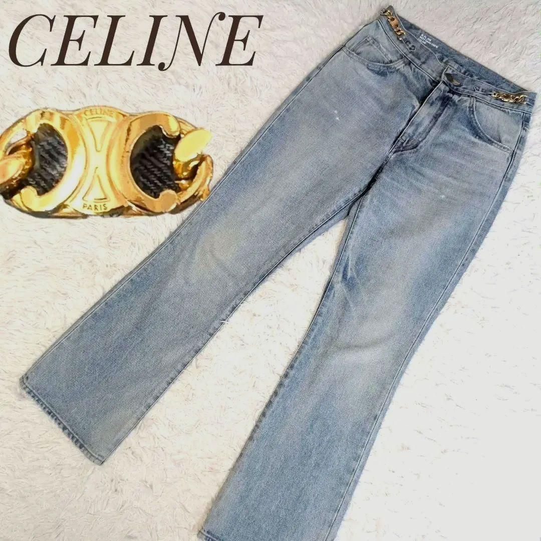 美品✨️CELINE セリーヌ トリオンフ ジーパン ブーツカット デニム