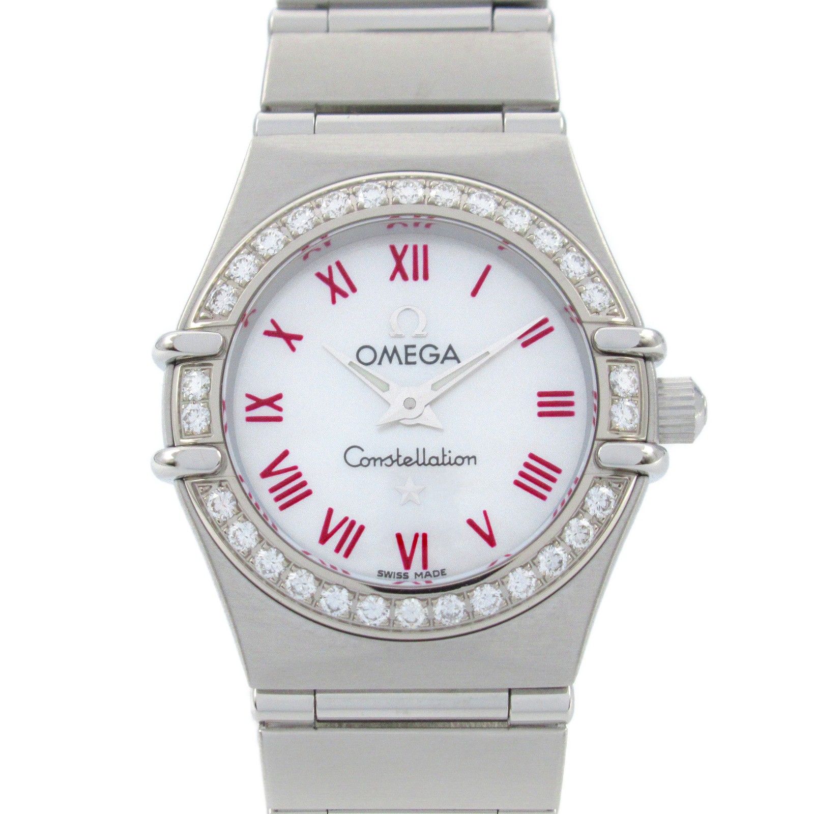 オメガ OMEGA コンステレーション ミニ ダイヤベゼル 腕時計 時計