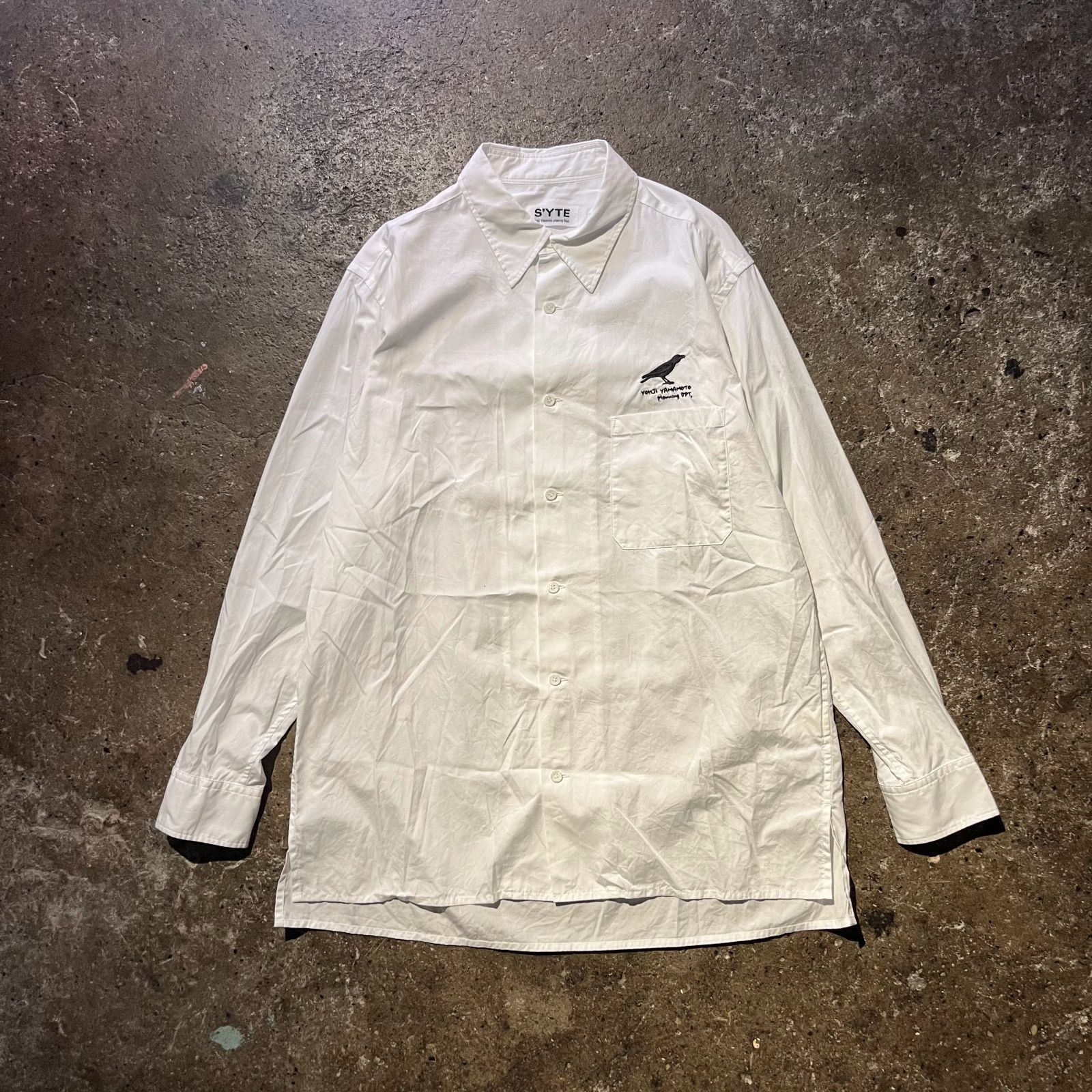 S'YTE COTTON BROAD CROW EMBROIDERED SHIRT サイト コットンブロード