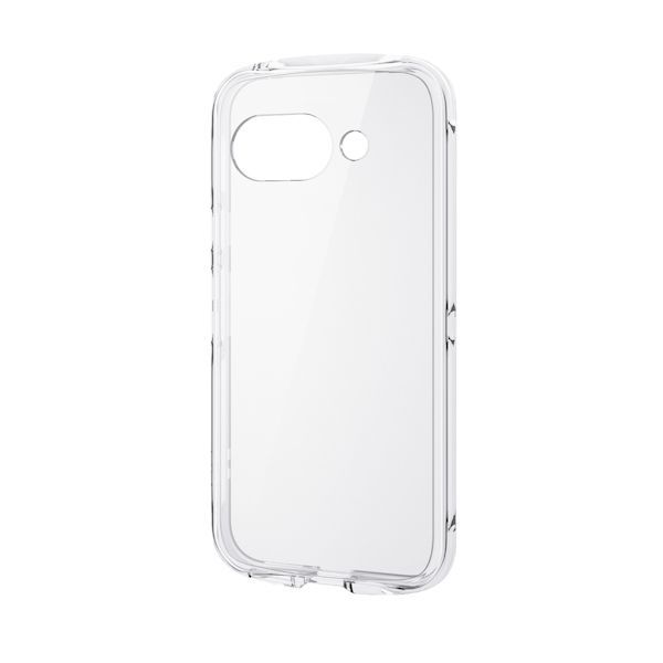 【新品・7営業日以内発送】ELECOM エレコム PM-P251TSLACR Google Pixel 9a ケース ハイブリッド 衝撃吸収 軽量 薄型 カメラレンズ保護設計 ワイヤレス充電可 クリア PMP251TSLACR【沖縄離島販売不可】