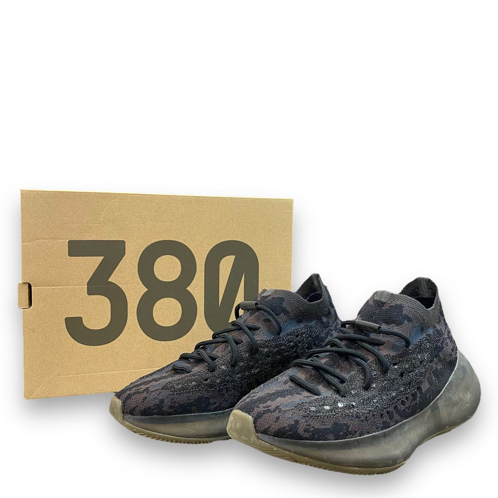 27.5cm ADIDAS YEEZY BOOST 380 ONYX スニーカー - メルカリ