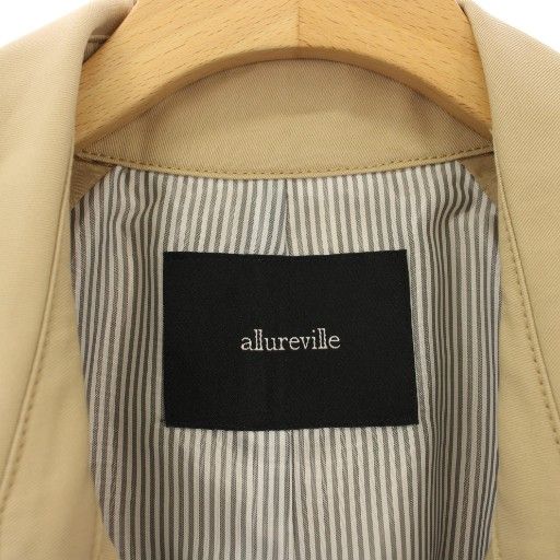 アルアバイル allureville 25SS キョウネンツイルトレンチコート スプリングコート ロング 2 ベージュ 20251017030 TK SIROKUMA-CORPORATION_COM