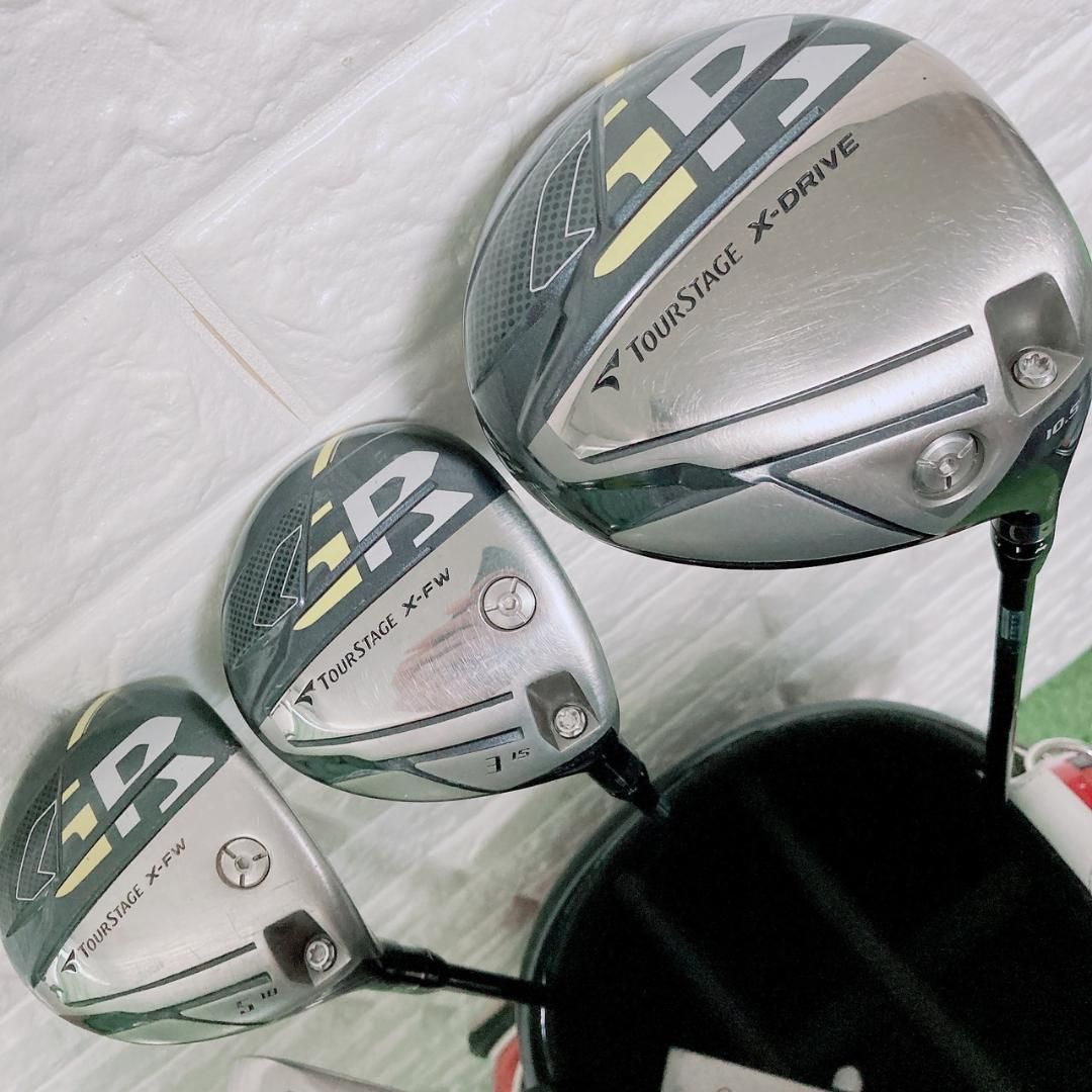 ゴルフクラブ メンズ セット ブリヂストン X-DRIVE GR 11本 ゴルフクラブ メンズ セット ブリヂストン X-DRIVE GR 11本 ゴルフ