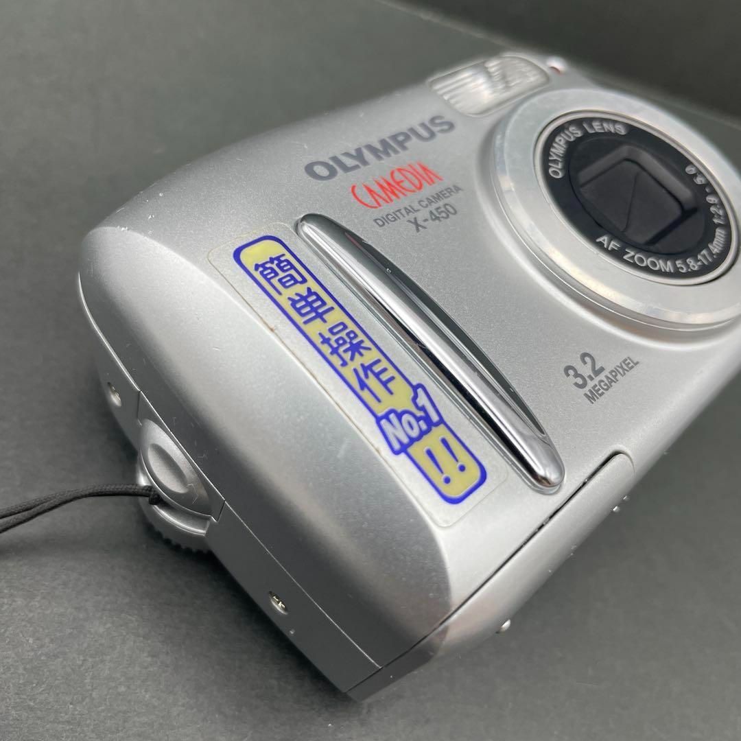 動作OK】OLYMPUS CAMEDIA X-450 本体のみ オールドコンデジ