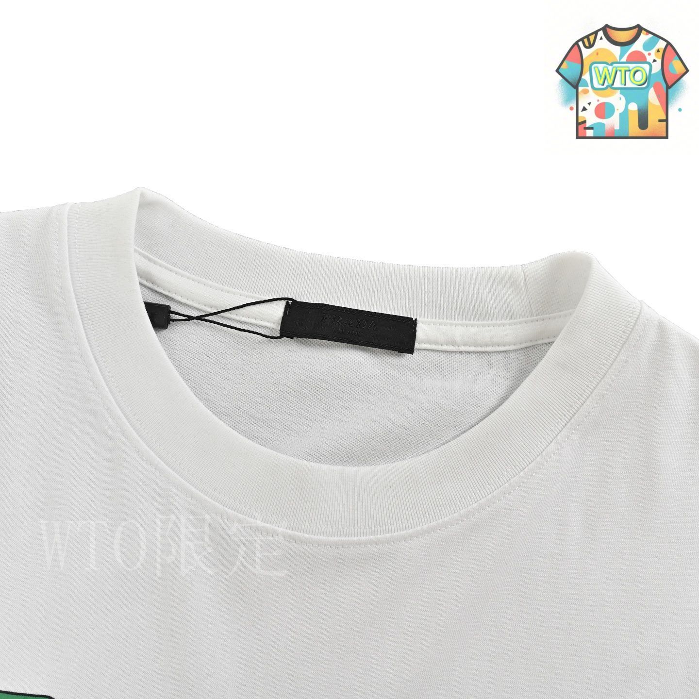 今日WTO】Prada プラダ 25ss ハンドペイントインクジェット T