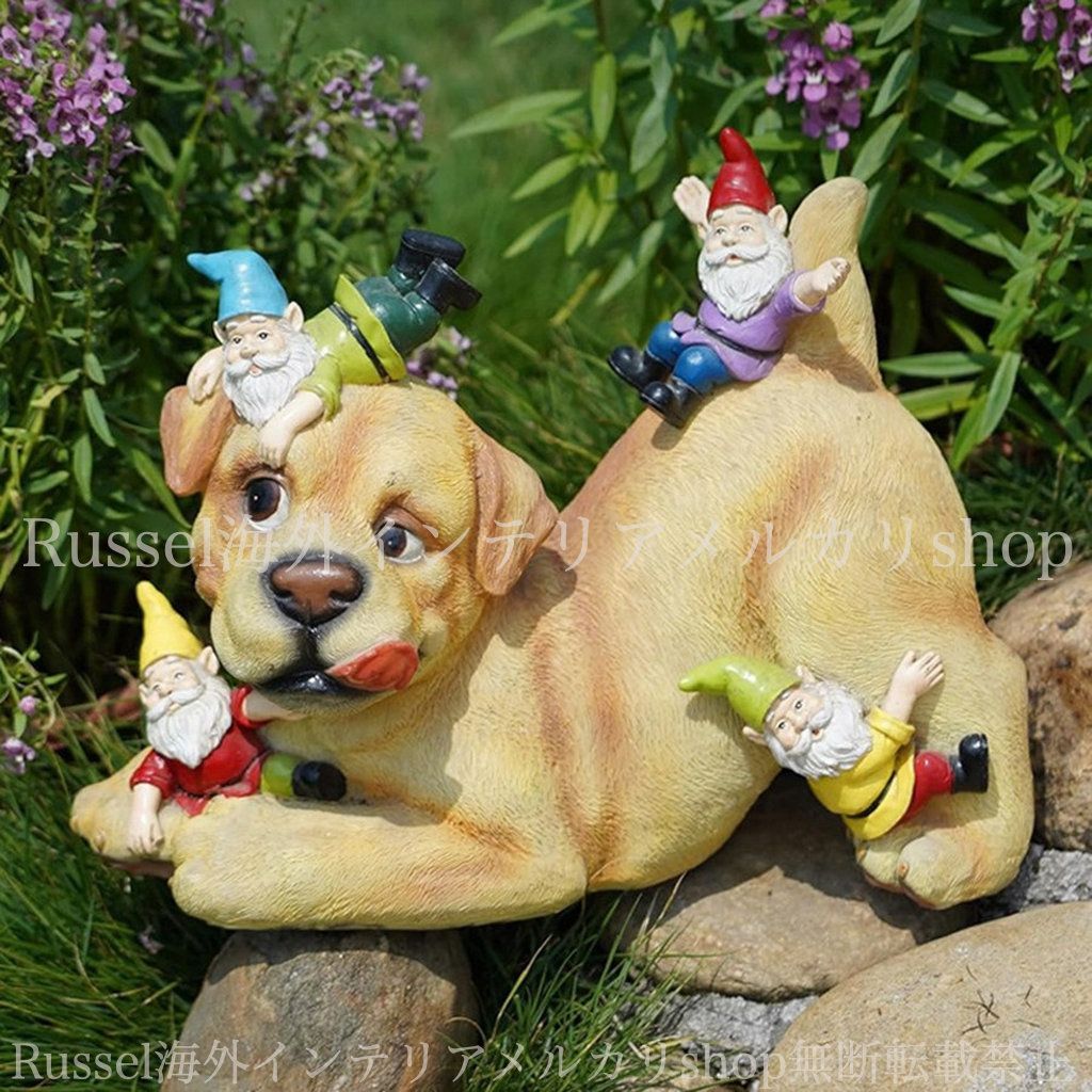 犬 陶器 置物 オブジェ アニマル ドッグ インテリア