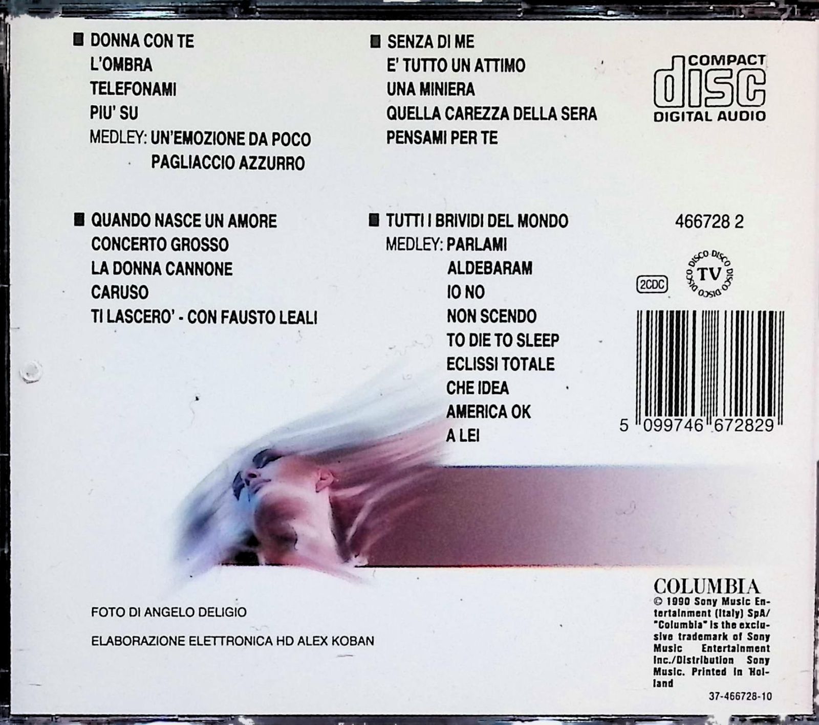 Live Con I New Trolls（2枚組） / Anna Oxa（アンナ・オクサ） (CD) Anna Oxa – Live Con I New Trolls – 2 x CD (Album, Repress