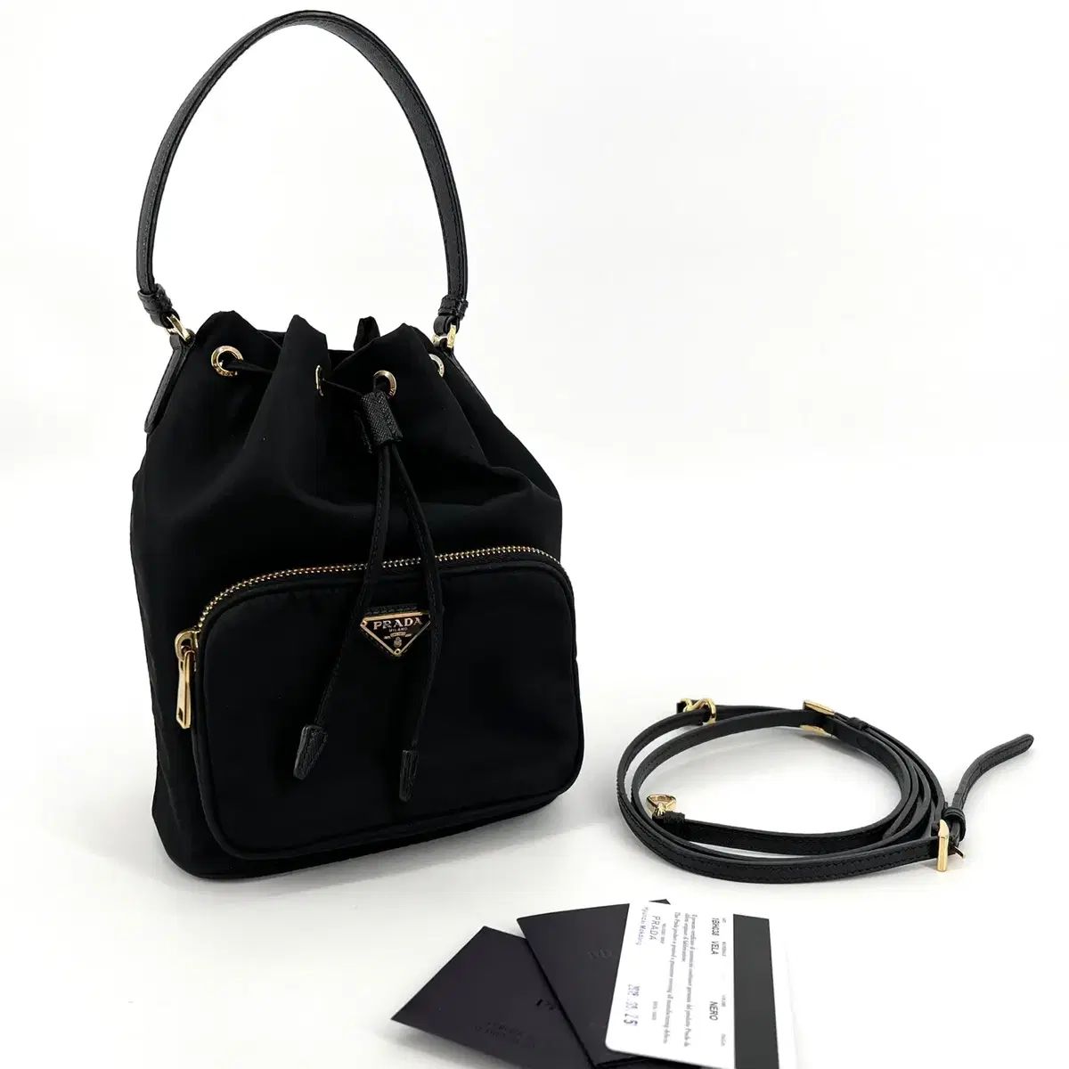 *デパートボード* PRADA プラダ Re-Nylon ポコノ バケットバッグ 1BH038