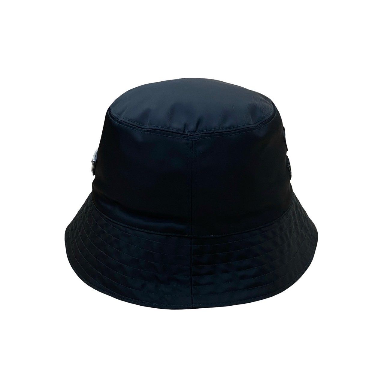 【ほぼ新品】付属品付き プラダ バケットハット Re Nylon 三角ロゴ S 未使用保管品 希少品 PRADA プラダ Re-Nylon 三角ロゴ 金具