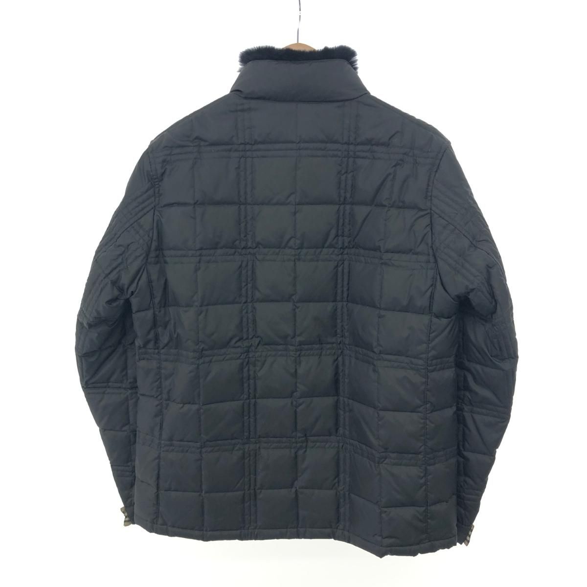 BURBERRY BLACK LABEL バーバリーブラックレーベル ファー付き