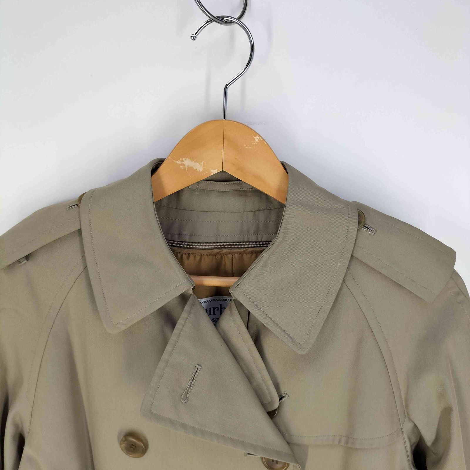 バーバリー　トレンチコート　ベージュ　ノバチェック　9AB2 白タグ Burberrys バーバリー トレンチコート ベージュノバチェック9AB2