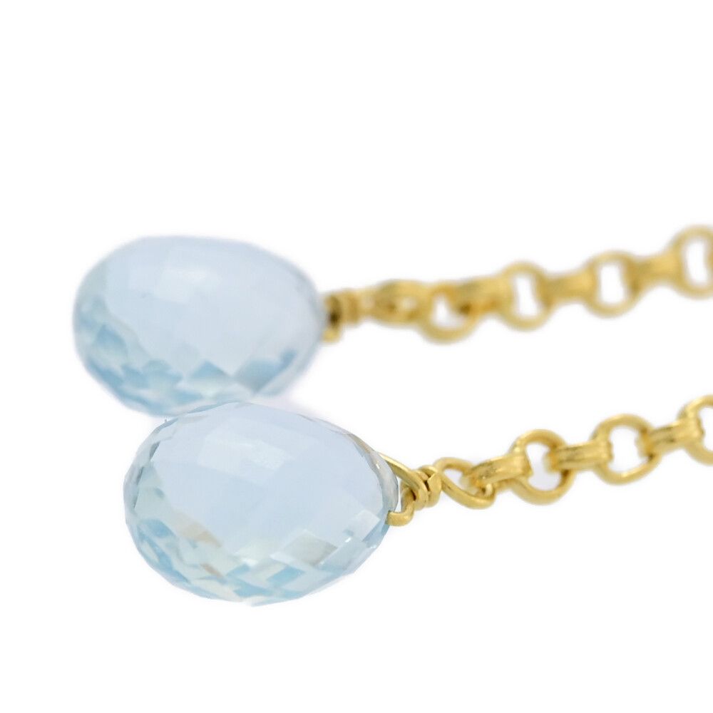 MHT マリーエレーヌドゥタイヤック アクアマリン ブリオレットペンダントトップ MHT マリーエレーヌドゥタイヤック アクアマリン ブリオレット