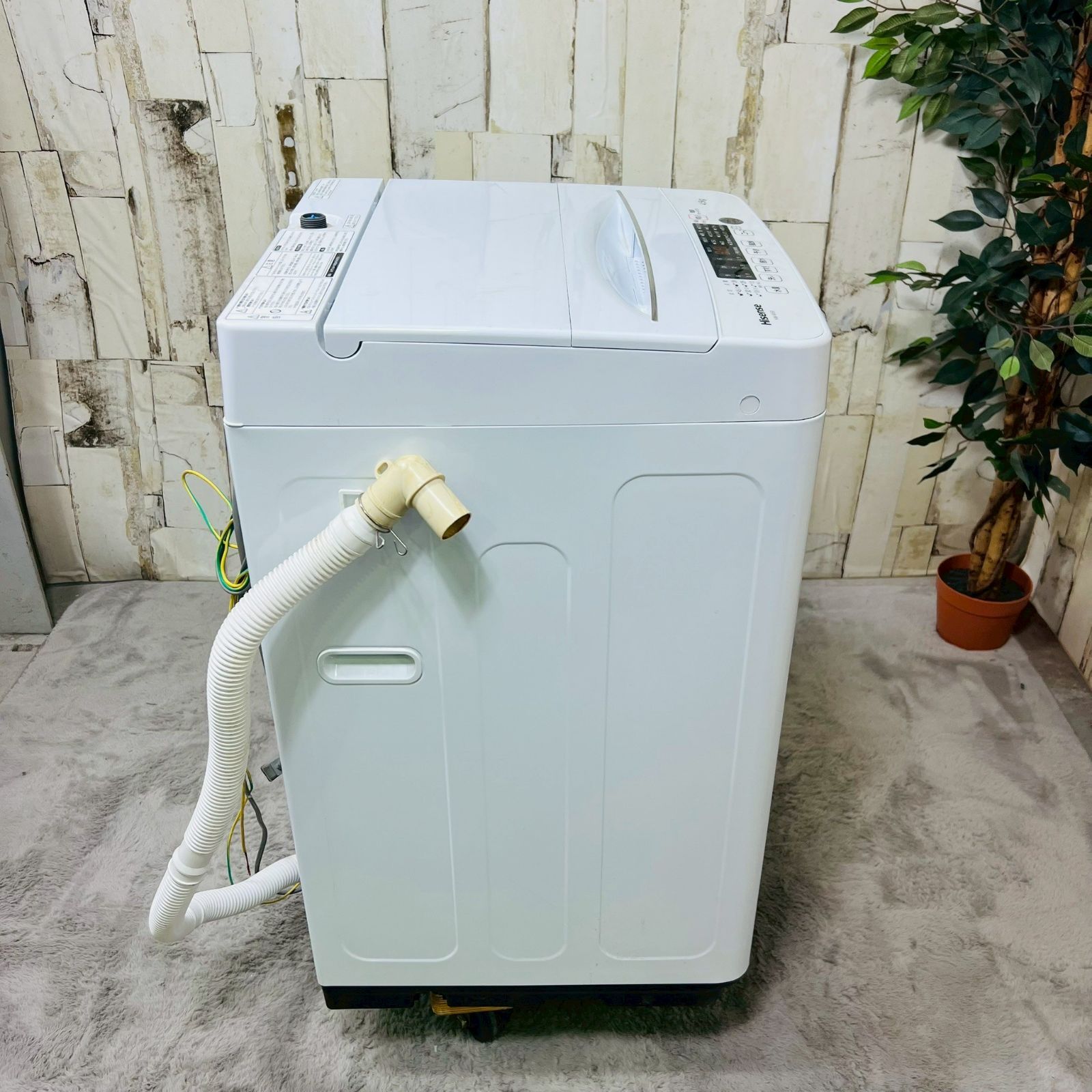 専用【2024年製】Hisense ハイセンス HW-K45E 全自動洗濯機 - メルカリ