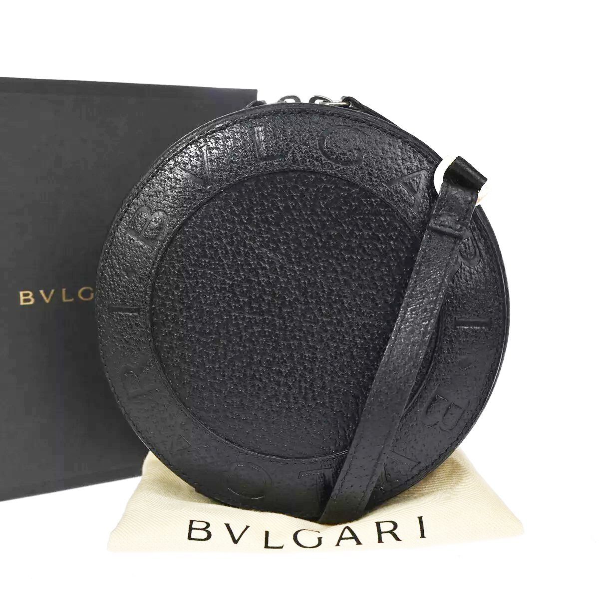 極美品】BVLGARI ブルガリ ビーゼロワン ミニ ショルダーバッグ ロゴ 