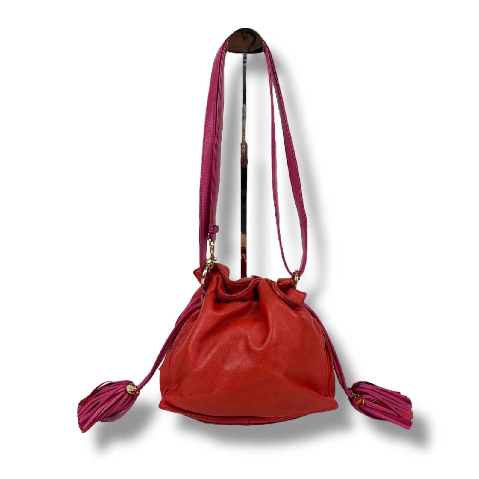 ロエベ LOEWE フラメンコ ショルダーバッグ ナッパレザー