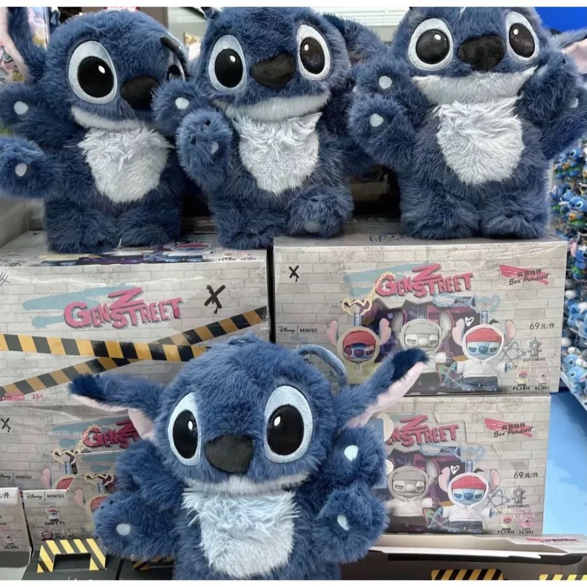 新品｜?店限定】大人气！Disney x MINISO Stitch スティッチ