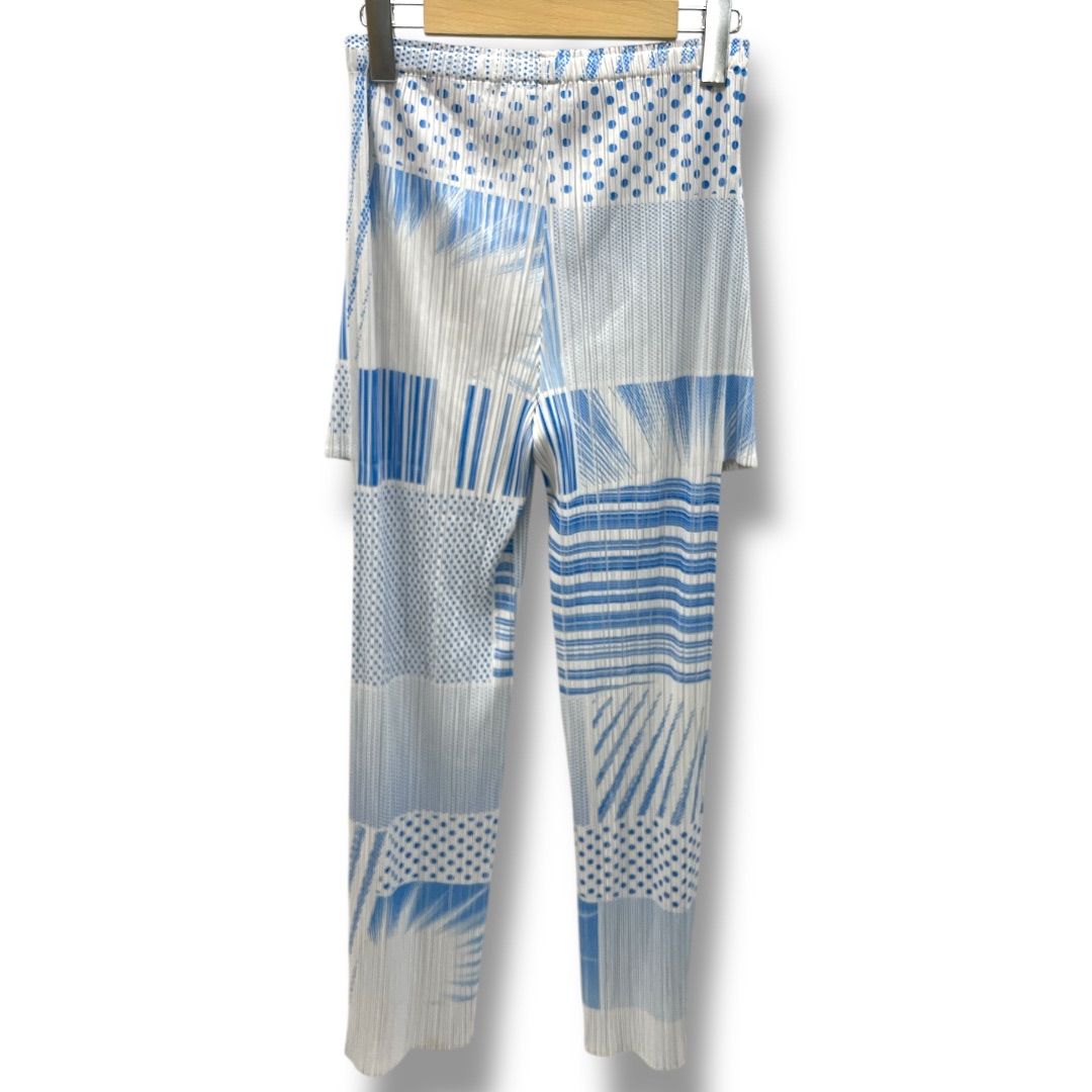 プリーツプリーズ PLEATS PLEASE パンツ ストライプ プリーツプリーズ PLEATS PLEASE パンツ ストライプ マルチ