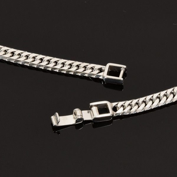 SV925 喜平 ネックレス 六面ダブル喜平ネックレス(22g-55cm)中留