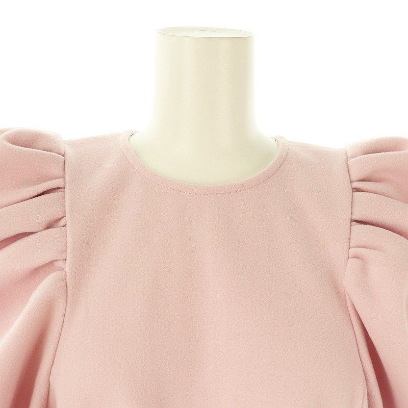 セブンテンバイミホカワヒト SEVEN TEN by MIHO KAWAHITO 23AW ポインティショルダートップス カットソー M ピンク ■OS レディース セブンテンバイミホカワヒト SEVEN TEN by MIHO KAWAHITO 23AW