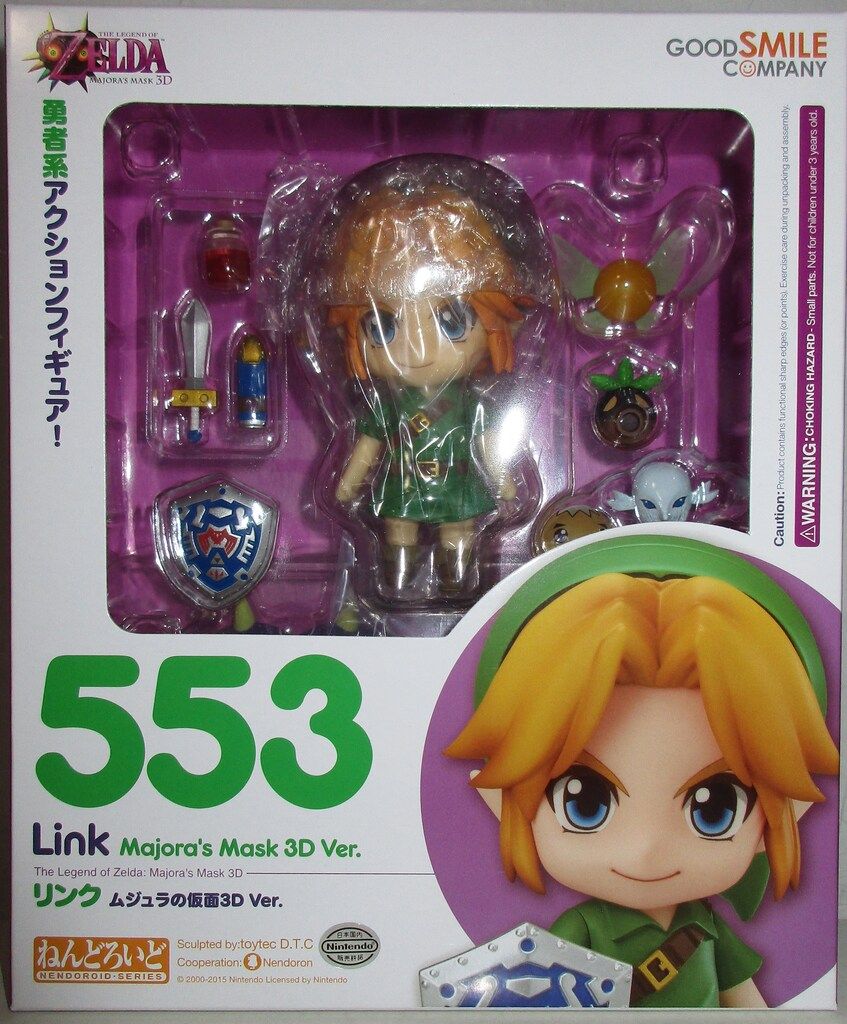 【希少・未開封品】ねんどろいど リンク ムジュラの仮面3D Ver. 553 ねんどろいど リンク ムジュラの仮面3D Ver.