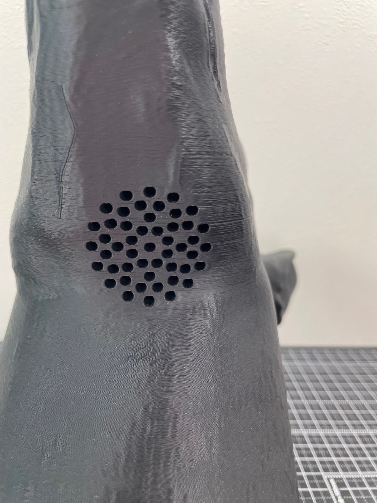 鹿の3Dモデル ver.2（ビカクシダ着生板）210×280×235 Deer03_210_BK