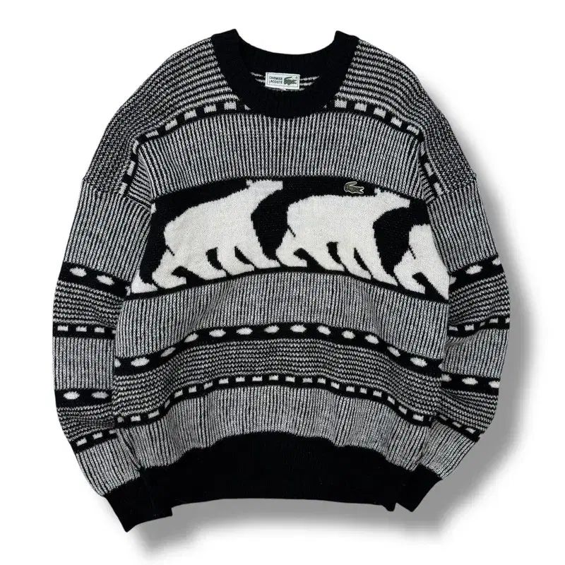 ラコステ 刺繍 カシミア ニット r1752