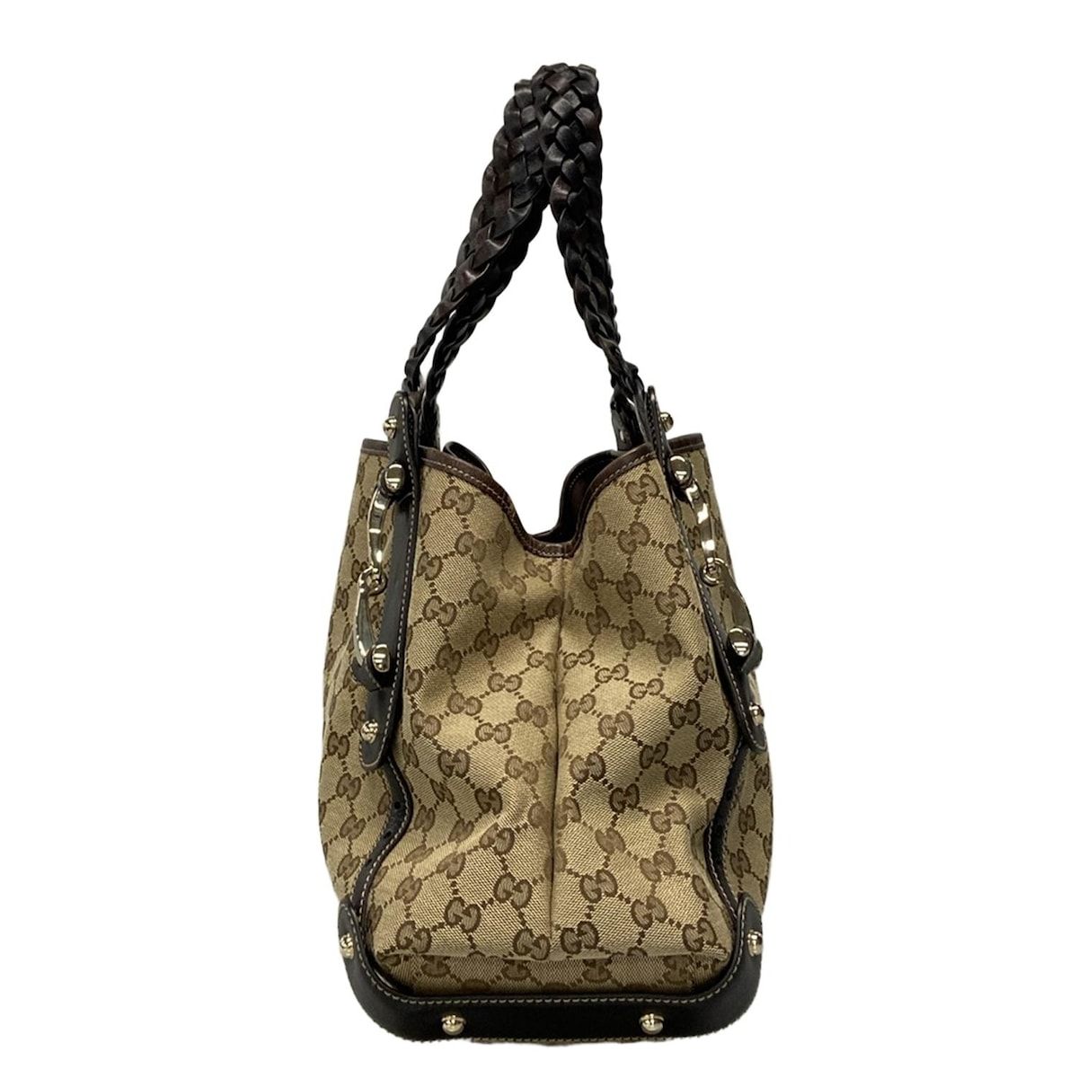 Gucci ダークブラウン トートバッグ 楽天市場】【新品】 グッチ トートバッグ ラージ GUCCI ロゴ