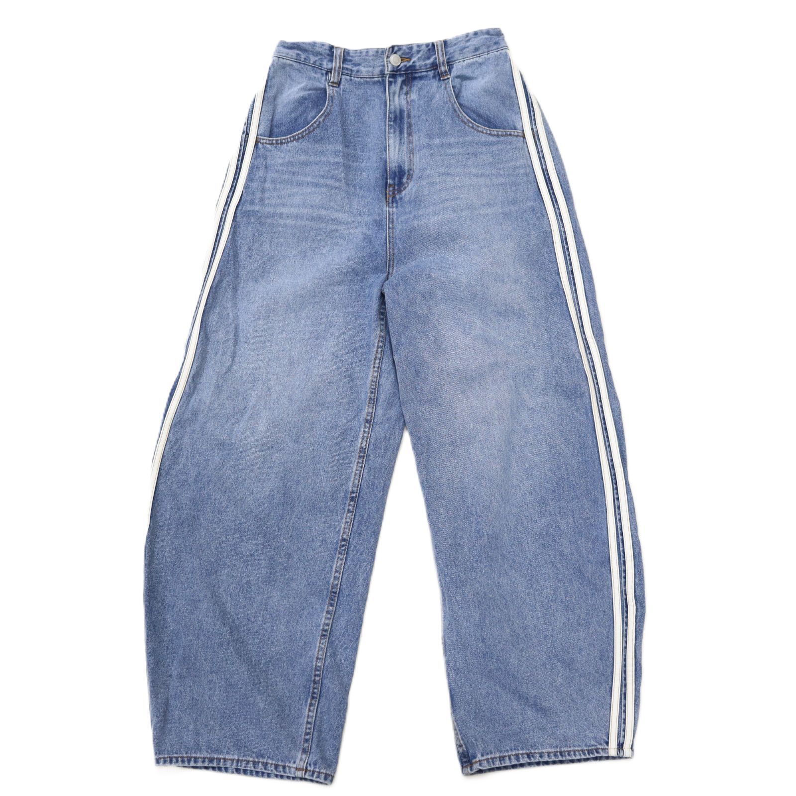 niko and... ニコアンド [人気スタッフプロデュース] ラインデニム  