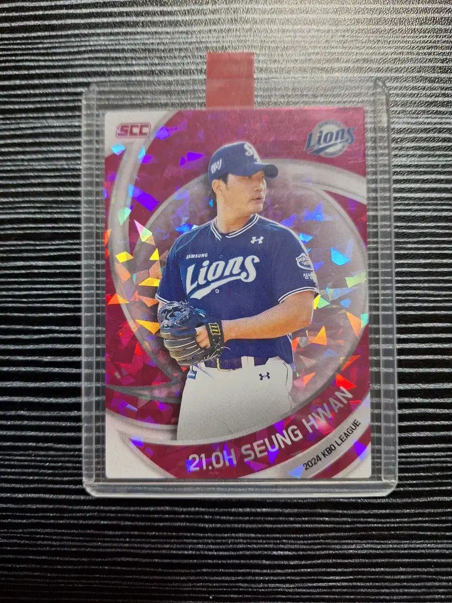 KBO カード オ・スンファン（呉昇桓） ピンク パラレル