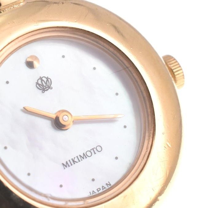 ミキモト MIKIMOTO 4N20-0941 2連 パールウォッチ JAL限定