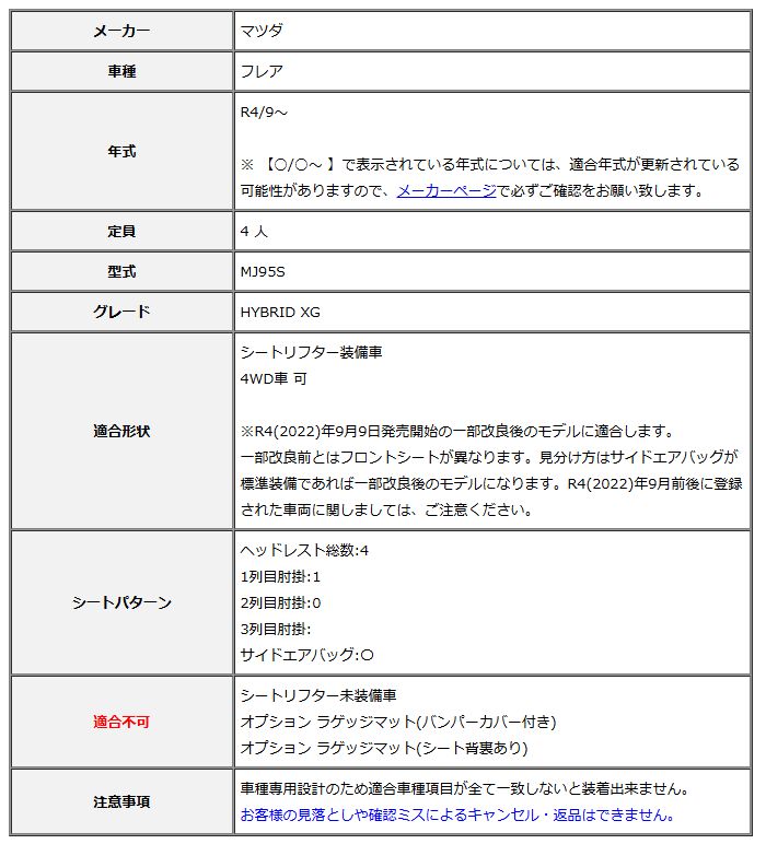 Clazzio クラッツィオ シートカバー DIA ダイヤ フ MJ95S R4 9~ ES-6049