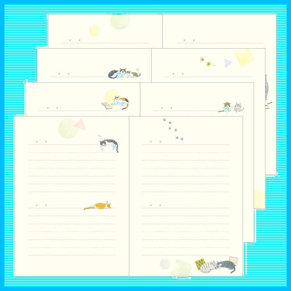 日記 ネコ柄