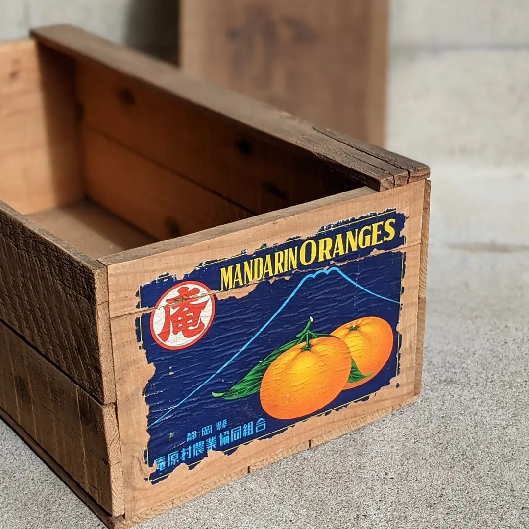 古道具】小ぶりのみかん箱【昭和レトロ】 - メルカリ