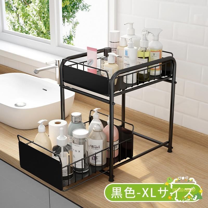 引き出し式収納 多機能のキッチン収納