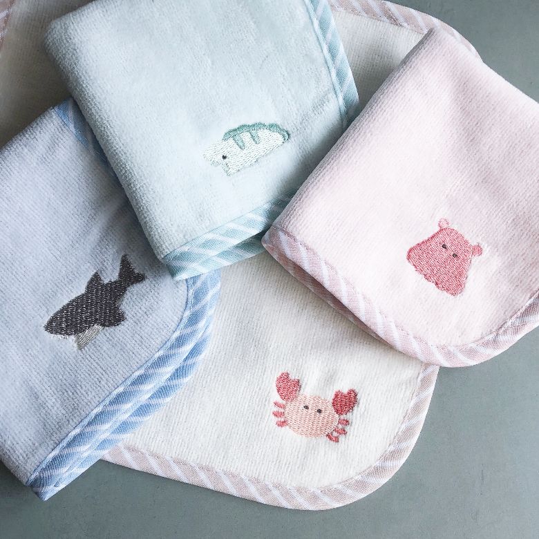 ゆるすいみー タオルハンカチ カニ メンダコ ウツボ サメ 鮫 水族館