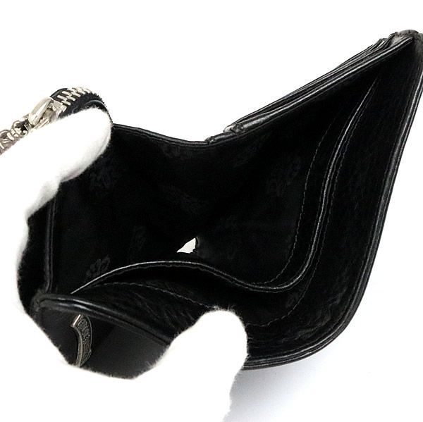 インボイス付 クロムハーツ ウォレット インボイス付クロムハーツ ジップビル 二つ折り財布 コンパクト