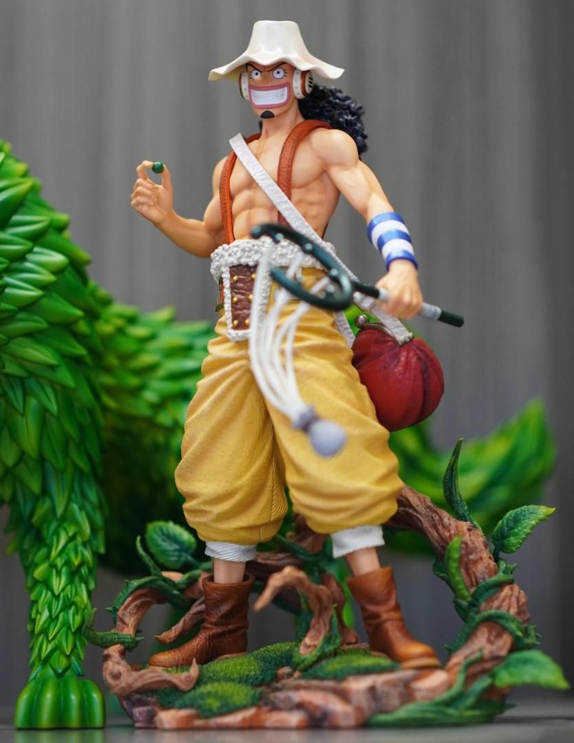 ワンピース ウソップ 衝撃狼草 セット ガレージキット フィギュア ワンピース ウソップ 衝撃狼草 セット ガレージキット