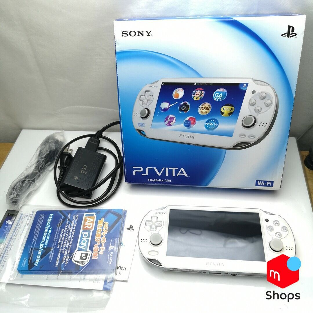 Playstation Vita PCH-1000 クリスタル・ホワイトZA02 - メルカリ